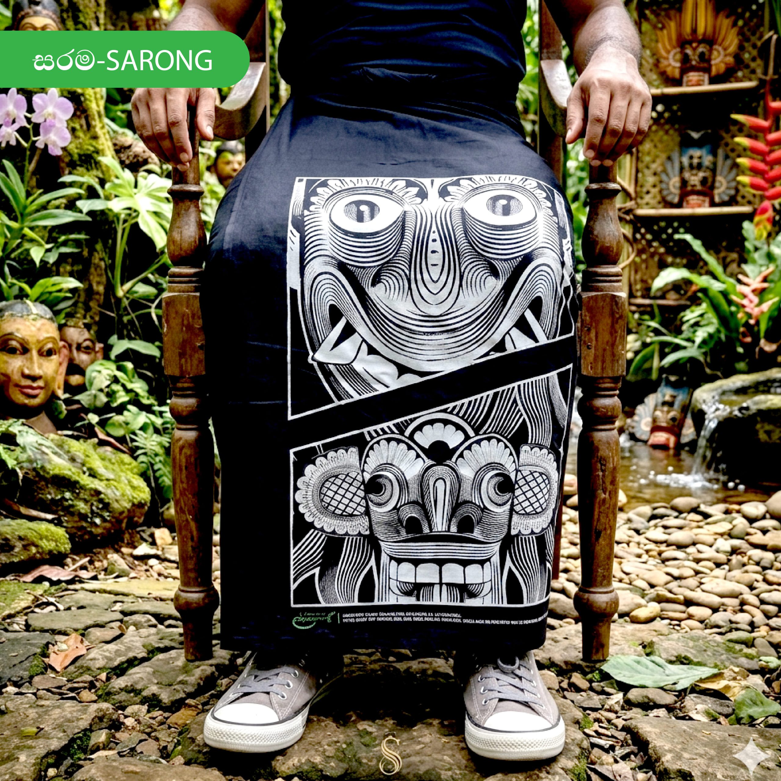 හෙළ උරුමයේ අභිමානවත් සරම් විලාසිතාව - The proud sarong style of Sri Lankan legacy - Image 4